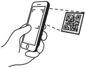 Mòbil captant codi QR